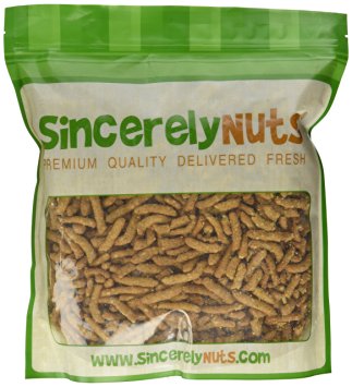 Sincerely Nuts Sesame Sticks - Two (2) Lb. Bag - Fiber Rich - Appetizing Golden Color - Delicious & Insanely Fresh - OK Kosher Certified!