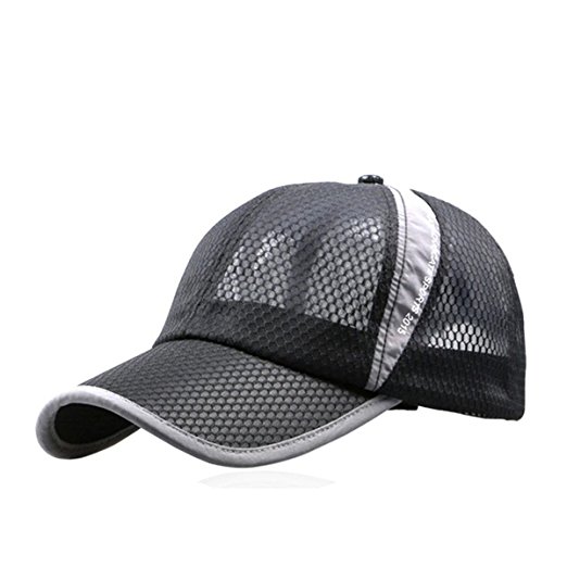Joymee Mesh Cap Hat Snapback for Sport Baseball Adjustable Outdoor Sun Protection