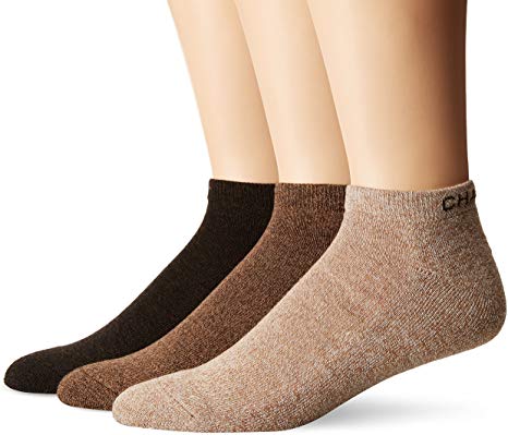 Chaps Men's Assorted Marl Low Cut Casual Socks (3 Pack)