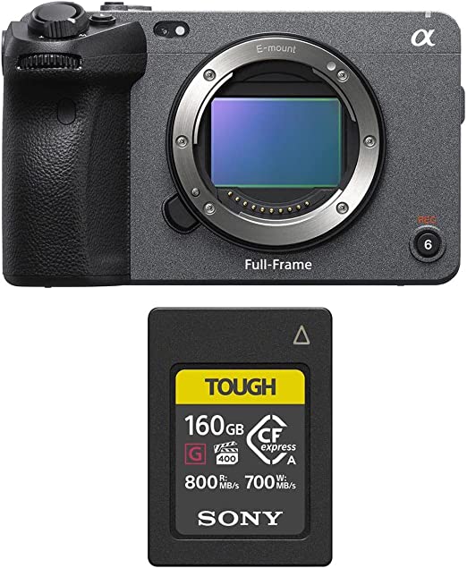 Sony FX3 Full-Frame Cinema Line Camera Tough 160GB CFexpress Type A Memory Card