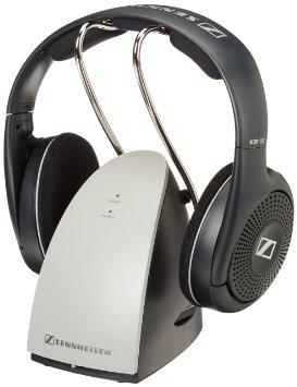 Sennheiser  RS120 On-Ear 926MHz Wireless RF Headphones with Charging Cradle