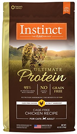 Instinct Ultimate Protein Grain Free Recipe Natural Dry Cat Food by Nature's Variety