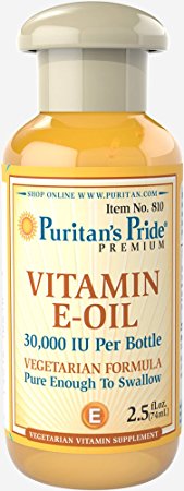 Puritan's Pride Vitamin E-Oil 30,000 IU-2.5 fl oz Oil