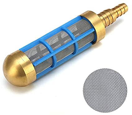 CABINA HOME Brass 3/4'' 1/2'' Hose Water Suction Strainer Pickup Filter for Pressure Washer