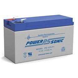 12v 7.0Ah Rechargeable SLA Battery PS-1270 Power Sonic