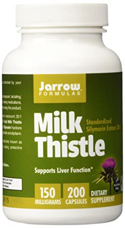 Jarrow Formulas, Milk Thistle, 150 mg, 200 Veggie Caps