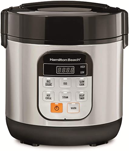 HAMILTON BEACH BRANDS INC 37524 1.5-Quart Stainless Steel Multi Cooker