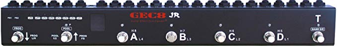 MOEN GEC COMMANDER 8 JR VERY LATEST V-2 VERSION PROGRAMMABLE EFFECTS LOOPER.PROVEN SWITCHER FROM MOEN!