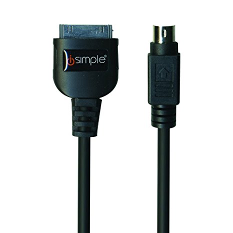 iSimple 11-Foot Docking and Charging Cable for The iSimple GateWay - Frustration-Free Packaging - Black