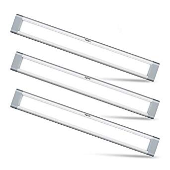 LED Under Cabinet Lighting, Aglaia Dimmable Under Cupboard Light LED 9W 6000K Ultra Thin Closet Light Bar for Kitchen Shelf Locker Show Case（3 Pack）
