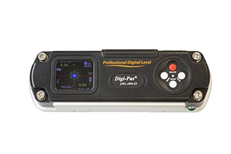 Digi-Pas DWL2000XY 2-Axis Digital Machinist Level & Inclinometer 0.002”/ft (0.2mm/M) 6 Inch