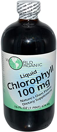 World Organic Chlorophyll 100MG, 16 OZ
