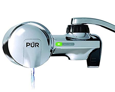 PUR PFM400HC Faucet Mount Water Filter System, Chrome