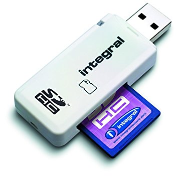 Integral SD / SDHC / SDXC USB Memory Card Reader Single Slot