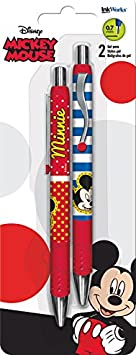 Inkworks Disney Mickey & Minnie Mouse Gel Pens 2 Pack