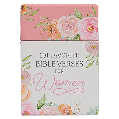 101 Favorite Bible Verses for Women, Inspirational Scripture Cards to Keep or Share (A Box of Blessings) (English, English, English and English Edition)