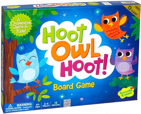 Peaceable Kingdom Hoot Owl Hoot Award Winning Cooperative Game for Kids
