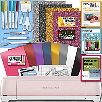 Cricut Explore Air 2 Machine Bundle (Cherry Blossom)