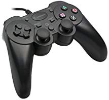 Snakebyte Wired Controller - Gamepad Including Vibration & Turbo Feature - Cable Length: 2m - Black - PlayStation 3