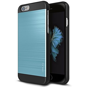 iPhone 6S Case, OBLIQ [Slim Meta II][Metallic Blue/Black] Premium Slim Fit Thin Armor All-Around Shock Resistant Polycarbonate Metallic Case for Apple iPhone 6S (2015) & iPhone 6 (2014)