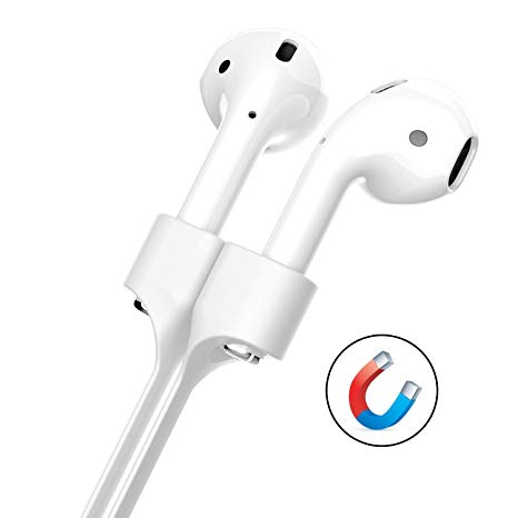 Apple Airpods Strap, Seekermaker Magnetic AirPods Strap Sports Strap Wire Cable Connector for Apple Airpods