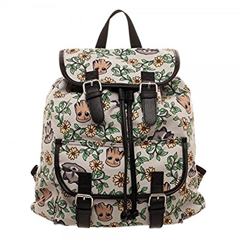 Guardians of The Galaxy Groot and Rocket Knapsack Backpack