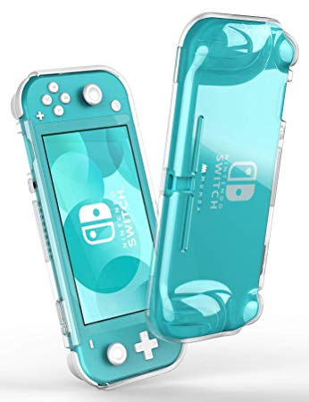 Mumba Case for Nintendo Switch Lite 2019, [Thunderbolt Series] Protective Clear cover with TPU Grip