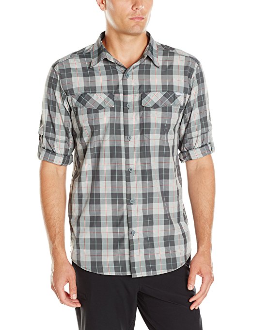 Columbia Sportswear Mens Silver Ridge Plaid Long Sleeve Shirt