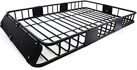 Roof Rack Basket Extension Cargo Carrier Storage Luggage Holder Top Heavy Duty