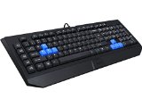 Rosewill Rk-8300 Wired Gaming Keyboard Anti-Ghosting 5 Profiles Setting Adjustable Key Speed RK-8300