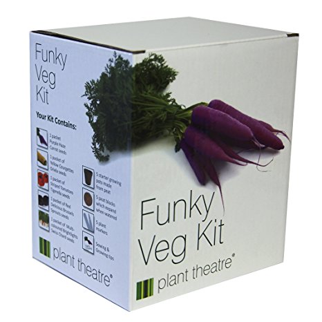 Funky Veg Kit by Plant Theatre - 5 Extraordinary Vegetables to Grow