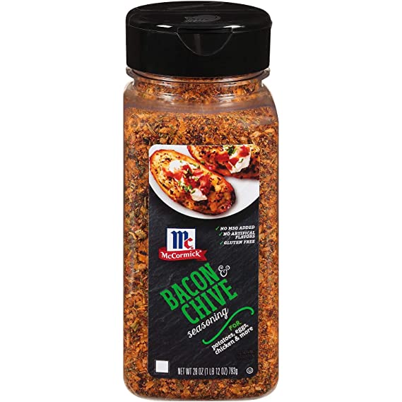 McCormick Bacon and Chive Naturally Flavored Seasoning, 10 Ounce