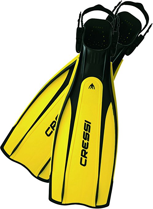 Cressi PRO LIGHT, Open Heel Scuba Diving Fins - Made in Italy - Cressi: Italian Quality Since 1946