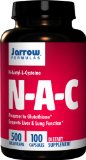 Jarrow Formulas N-A-C N-Acetyl-L-Cysteine 500mg 100 Capsules