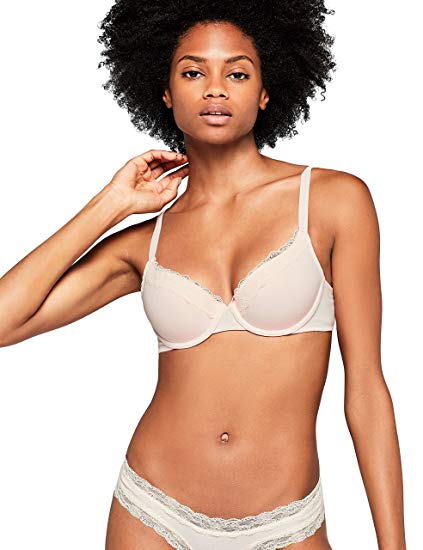 Iris & Lilly  Women's Bra in Cotton and Lace