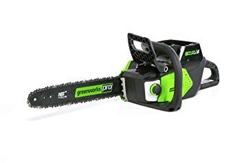 Greenworks PRO 16-Inch 80V Cordless Chainsaw, Battery Not Included GCS80420