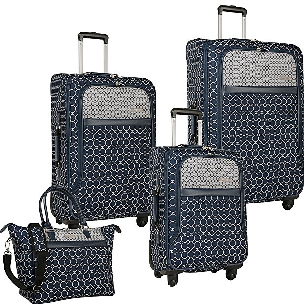 Ninewest 4 Piece Softside Luggage Set