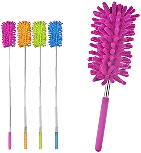 Fusion EXTENDABLE MULTIFUNCTIONAL TELESCOPIC MICROFIBRE CLEANING DUSTER FEATHER BRUSH