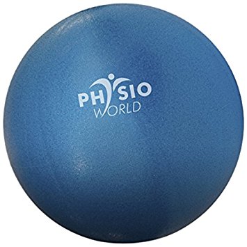 PhysioWorld Pilates Ball - 8" - Blue/Graphite/Pink