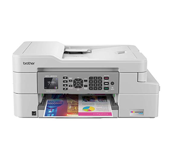 Brother MFC-J805DW INKvestment Tank Color Inkjet All-in-One Printer with Mobile Device and Duplex Printing with Up to 1-Year of Ink in-Box