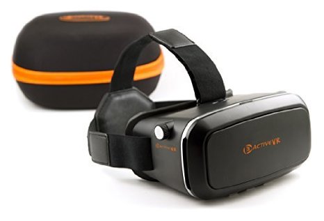 3ACTIVE VR® Premium Virtual Reality Headset and Storage Case