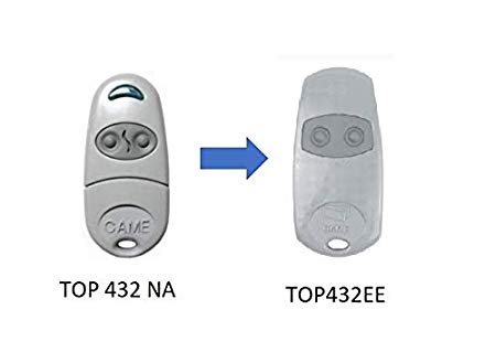 CAME TOP432EE (ex Came TOP432NA) gate remote control key fob transmitter 2 button 433Mhz