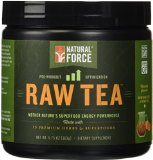 Natural Force Pre-Workout - RAW TEA - Certified Paleo Non-GMO Organic Ingredients Peach 575 oz