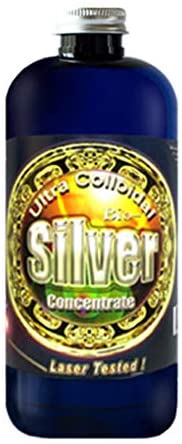 Liquid Silver Solution, 16 Oz, 50 PPM, Silver MTN Minerals, (Medical Purity Silver, Most Bioavailable colloidally Suspended Nano particulates)