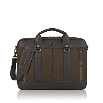 Solo Bleecker Slim Brief 15.6" Bradford Collection