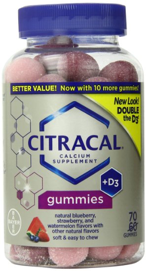 Citracal Calcium Gummies 70 Count