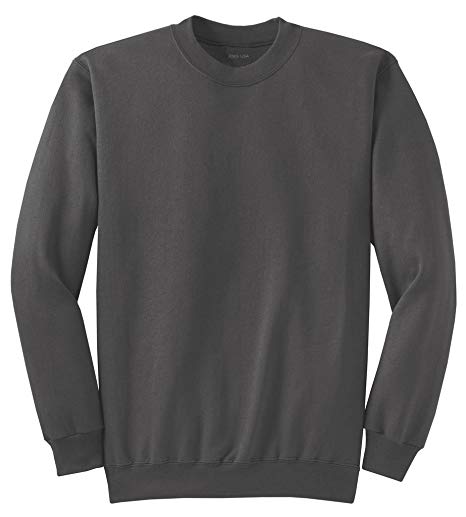 Adult Soft and Cozy Crewneck Sweatshirts in 28 Colors in Sizes S-4XL