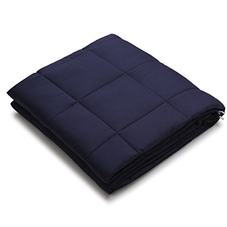 Weighted Blanket by YnM for Children(5 lbs for 40lbs individual), Fall Asleep Faster and Sleep Better, Great for Anxiety, ADHD, Autism, OCD, and Sensory Processing Disorder(36''x48'')