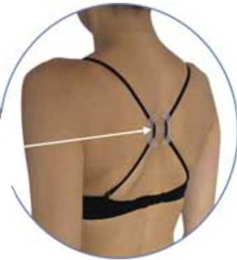 3 BRA Strap Concealer / Holder Clip - Racerback Converter - Perfect for Posture Support & Breast Boost
