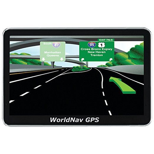 WorldNav 5200 High Resolution Truck GPS Navigator 5" Screen